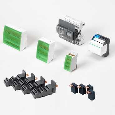 Distribuidores Linergy. Linergy DS, DX y DP para caja moldeada y aparamenta modular hasta 250 A
